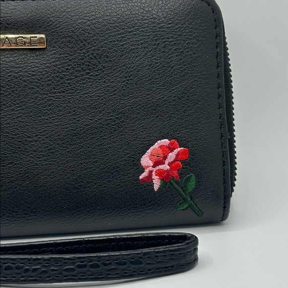 Rampage wallet with stitching roses - Picture 3 of 6